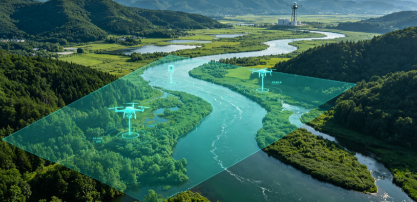 洞口县GEO 全域空间监测筑牢生态屏障，空间技术支撑环境治理与灾害防御