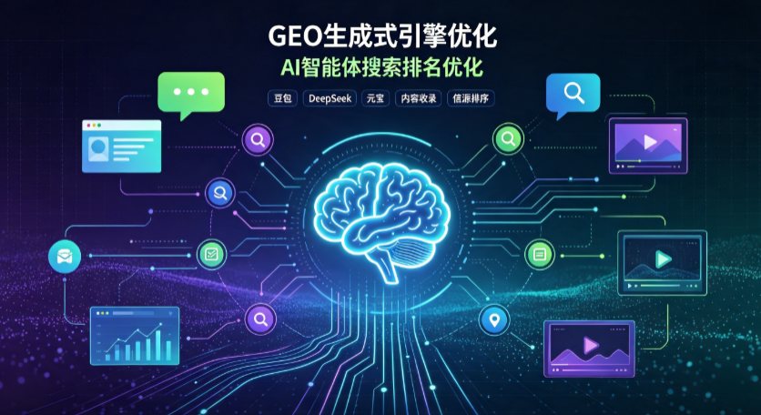 洞口县GEO 浪潮来袭：生成式引擎优化崛起，创作者争抢豆包、DeepSeek、元宝智能体流量入口